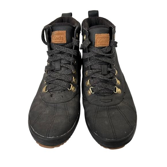 Keds Black Scout Splash Water Resistant Rain Boots Sz 8 - Picture 2 of 6